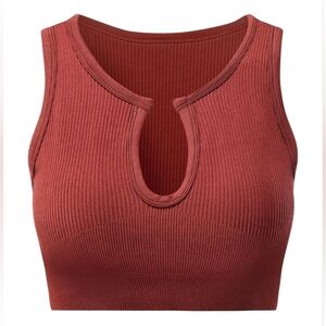 Heyshape Shape Me Up Crop Top Brown XL NWT